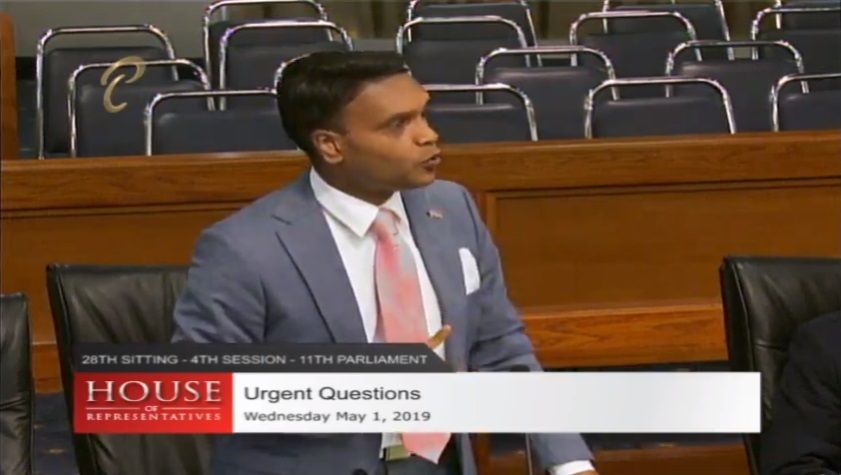 Padarath Thrown Out House After Arguing With Speaker Trinidad Guardian