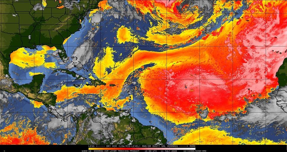 Sahara Dust event this week Trinidad Guardian