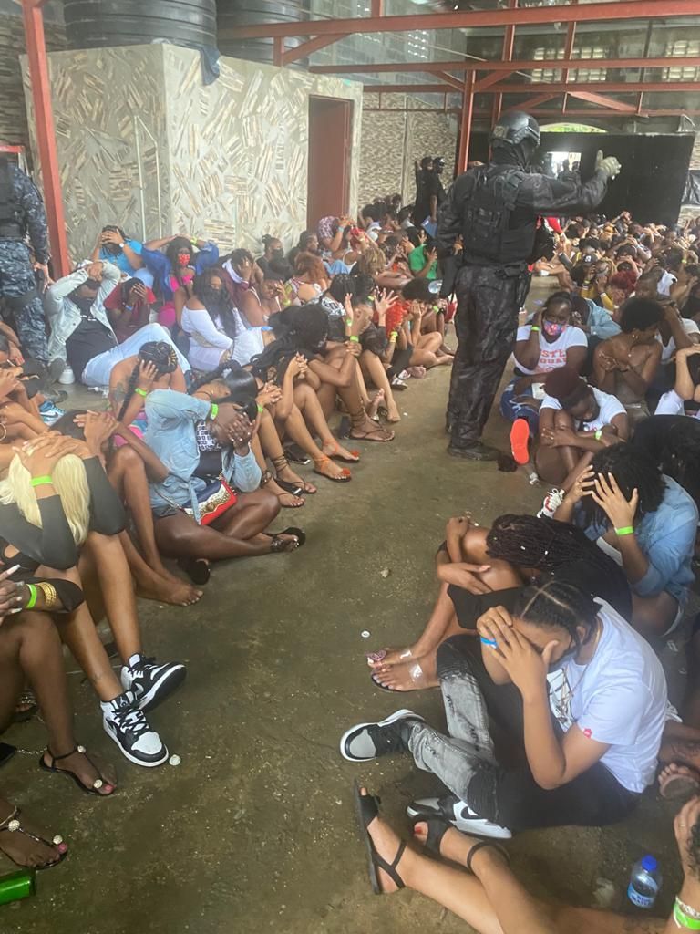 250 Detained As Ttps Raids Zesser Party In Central Trinidad Guardian