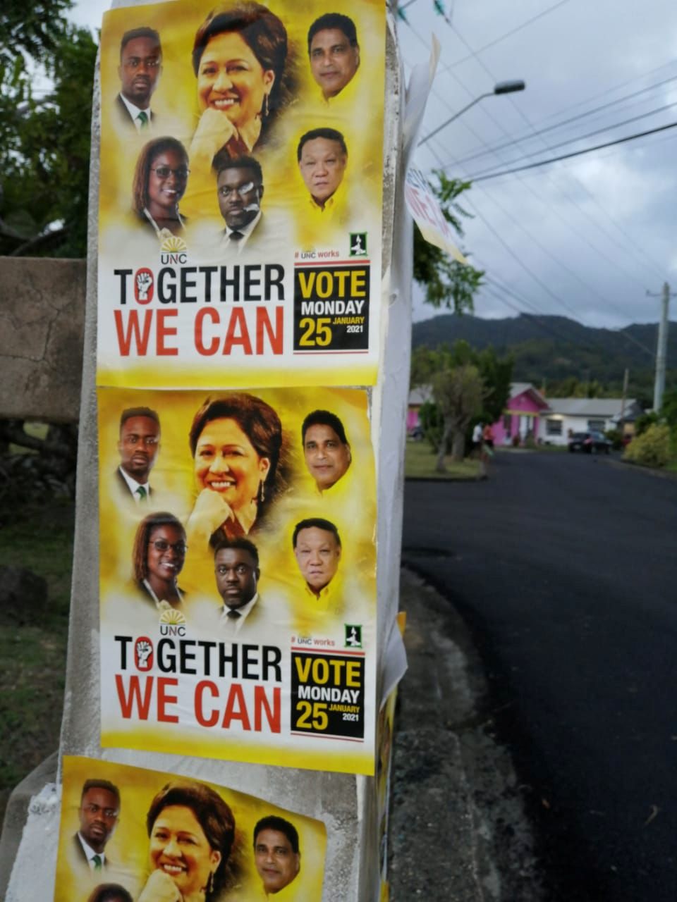 PDP/UNC Unity Posters Surface In Tobago - Trinidad Guardian