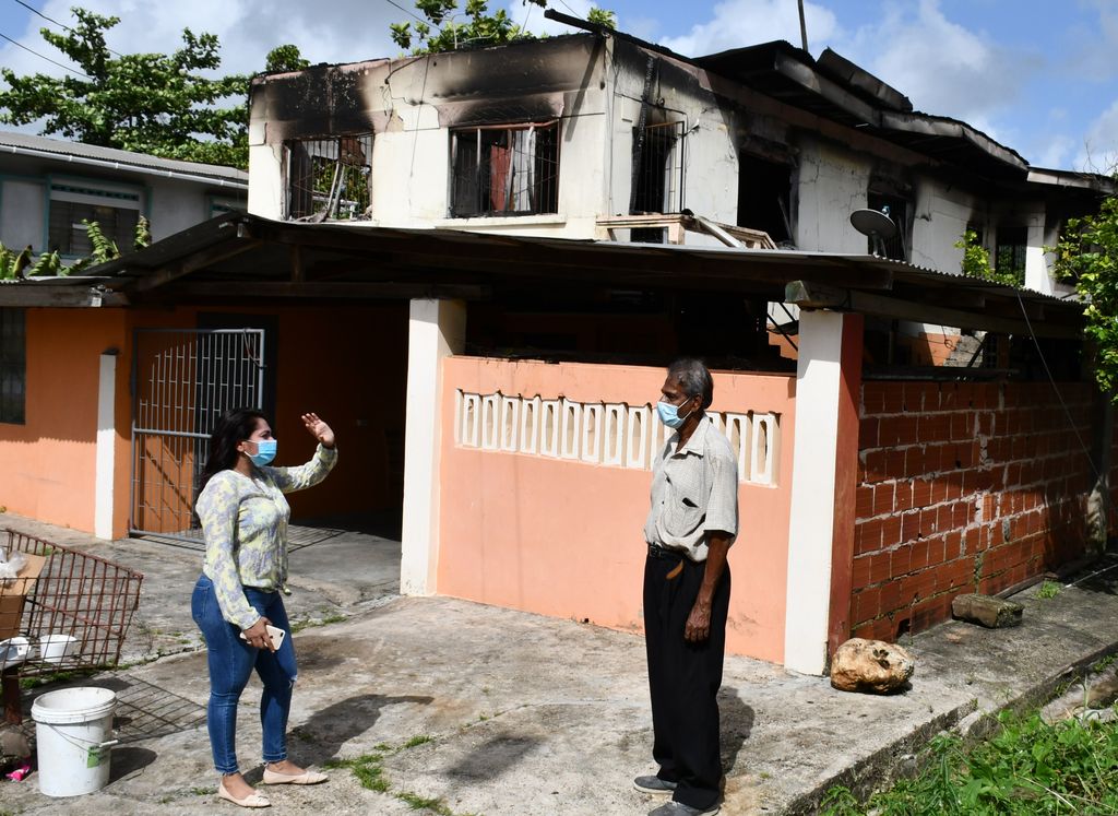 Fire Victims Appeal For Help - Trinidad Guardian