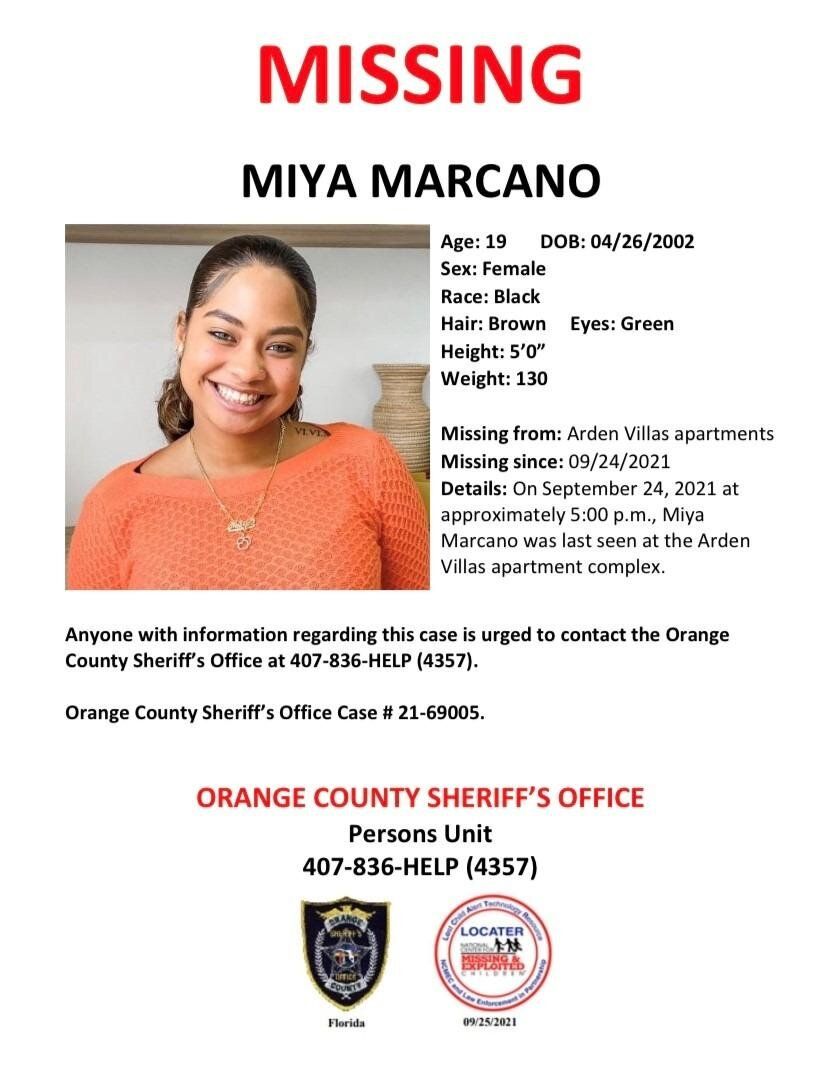 Florida cops believe they've found Miya Marcano's body - Trinidad Guardian