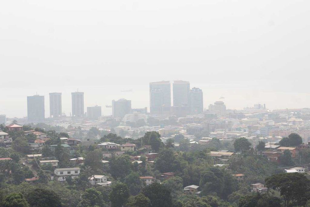 More Sahara Dust in the air today Trinidad Guardian