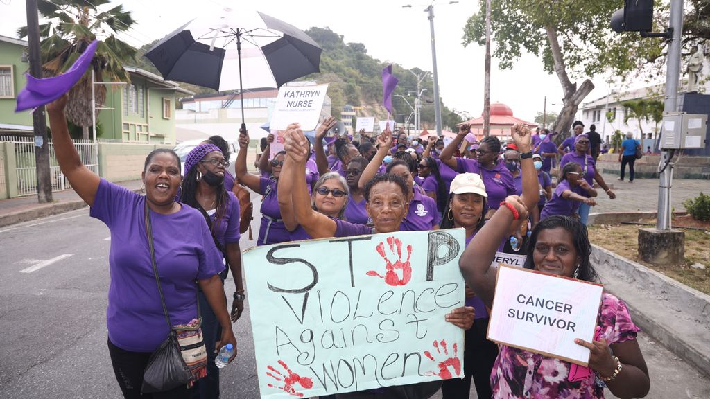 Urp Women March For Gender Equality Trinidad Guardian