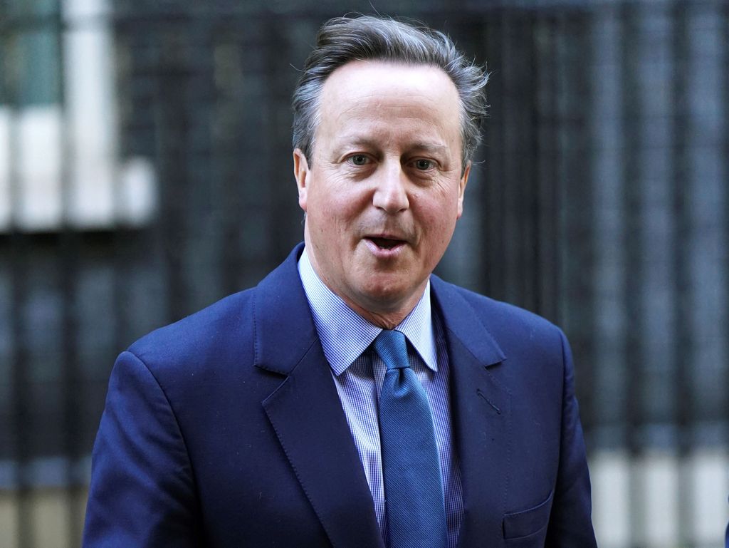 Ex Prime Minister David Cameron Makes Shock Return To Uk Government As