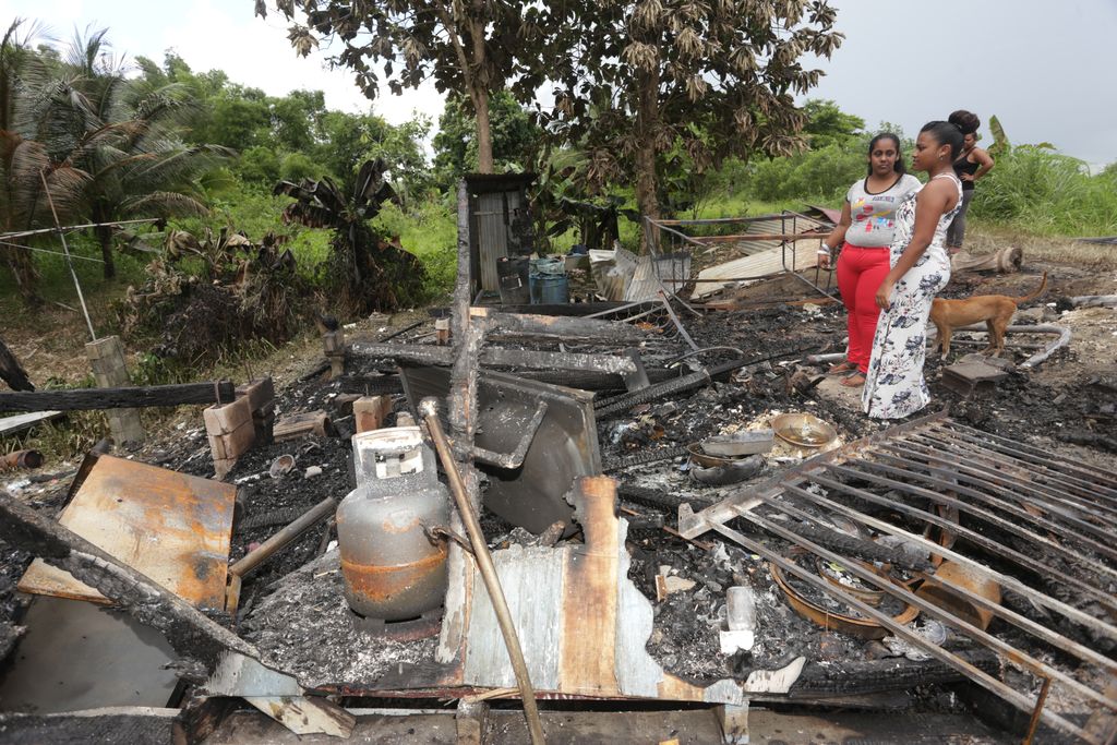 Family of eight homeless after fire - Trinidad Guardian