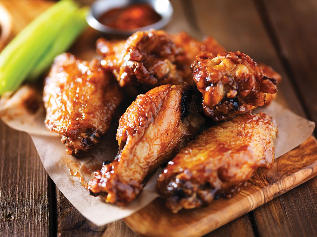 Sticky Barbeque Chicken Wings - Trinidad Guardian