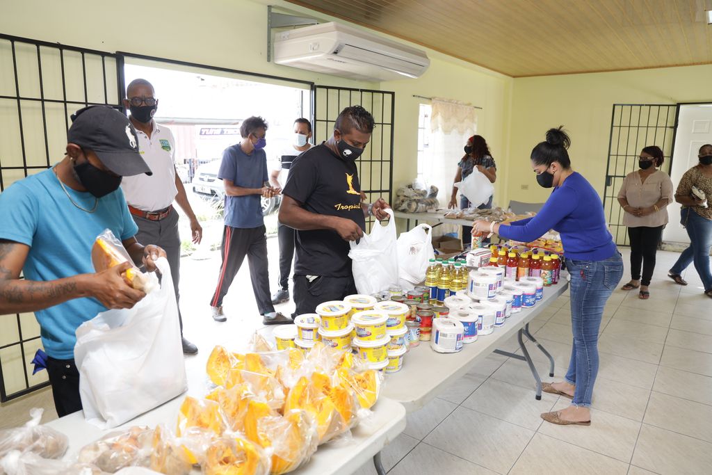 Mon Desir residents create food hub for those in need - Trinidad Guardian