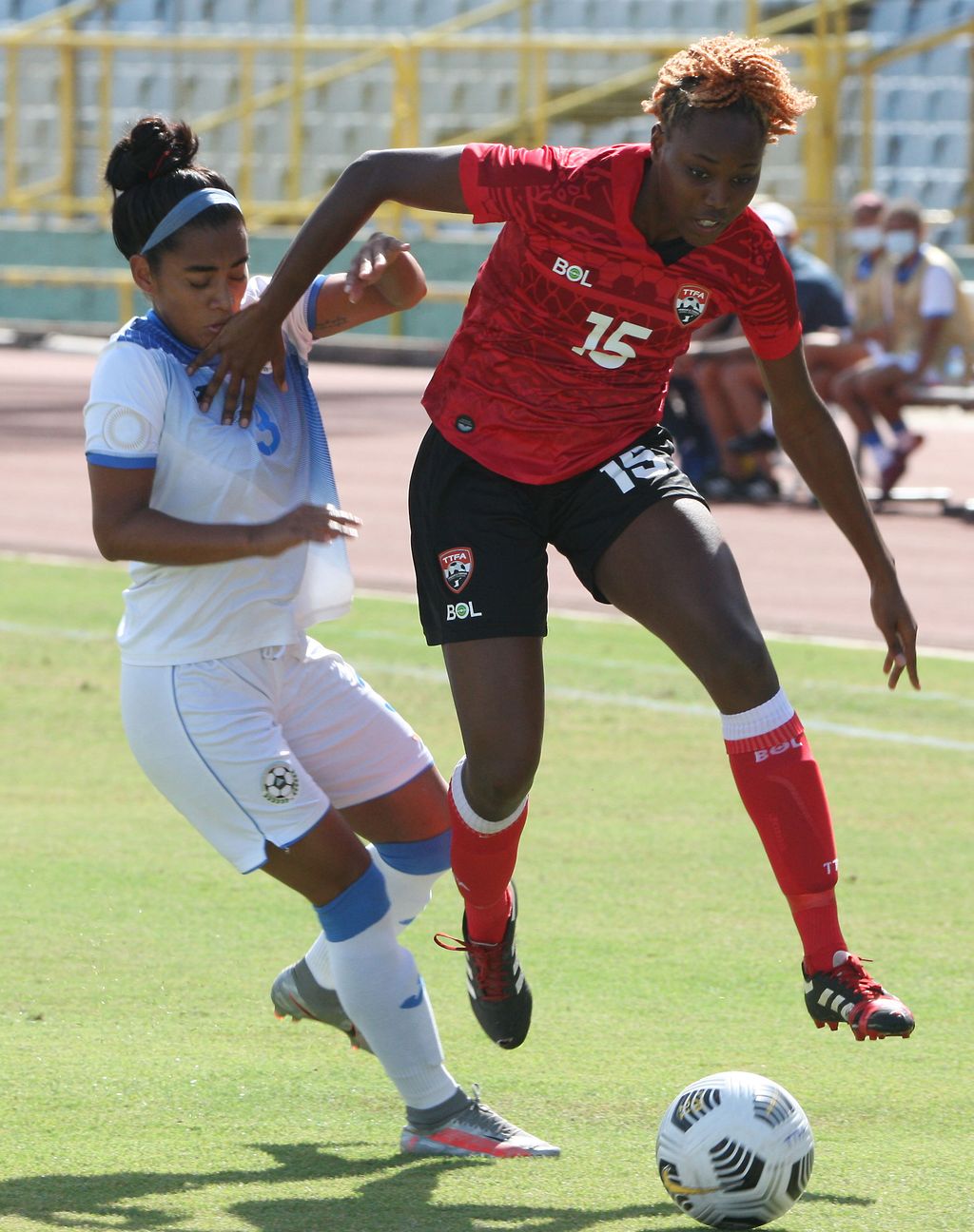 Women Soca Warriors arrive in Guyana - Trinidad Guardian