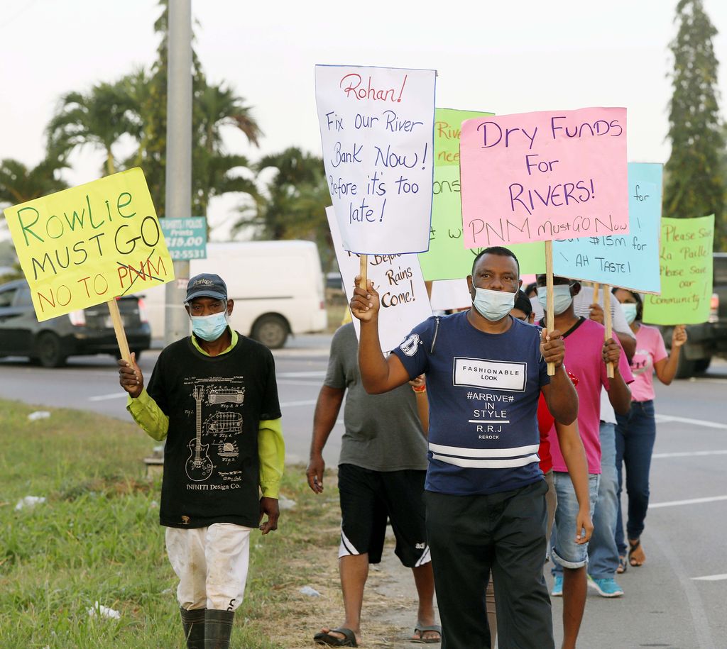 La Paille Residents Demand Immediate Repair Of River Banks Trinidad Guardian