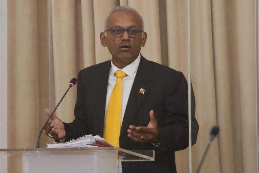 Couva South MP Rudranath Indarsingh 