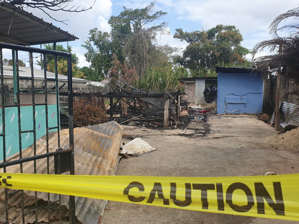 Mother and six children homeless after fire - Trinidad Guardian