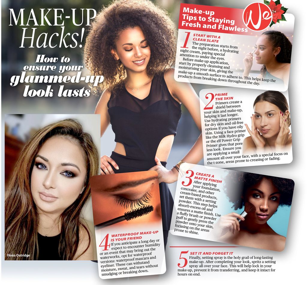 Make-up Hacks!  How to ensure your glammed-up look lasts