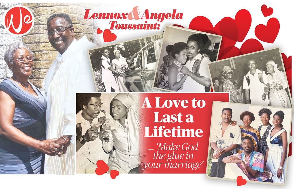 Lennox & Angela Toussaint: A Love to Last a Lifetime ... ‘Make God the ...