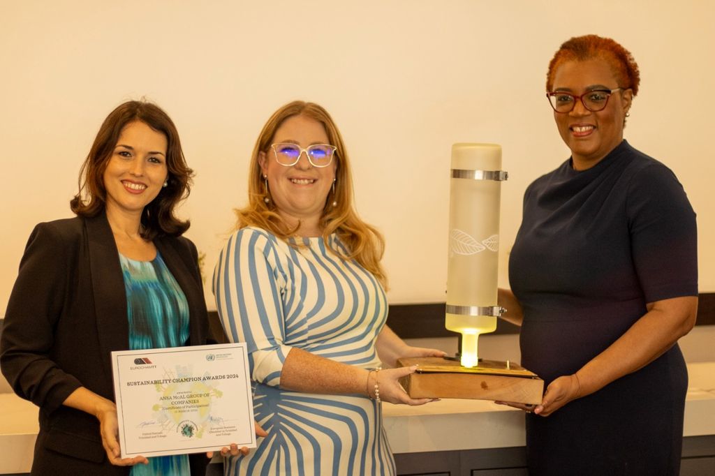 ANSA McAL is EUROCHAMTT's Sustainability Champion 2024 - Trinidad Guardian