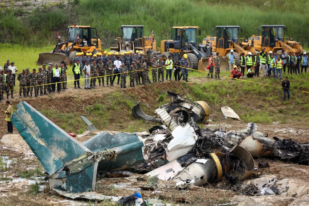 Plane crashes after takeoff from Nepal’s capital, killing 18 people ...