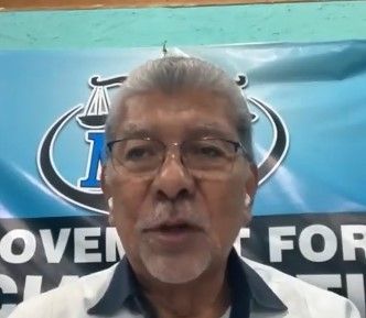 Movement for Social Justice political leader David Abdulah
