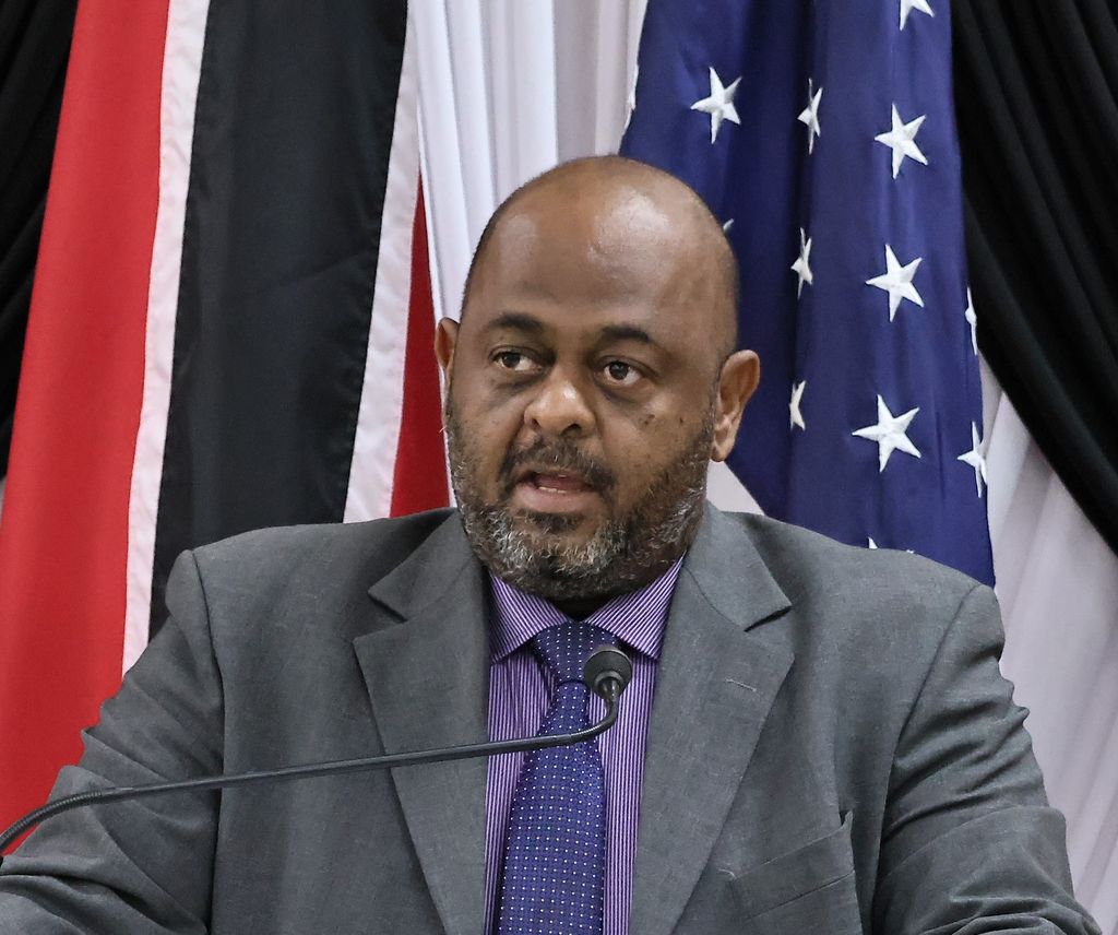 Minister of Defence Wayne Sturge