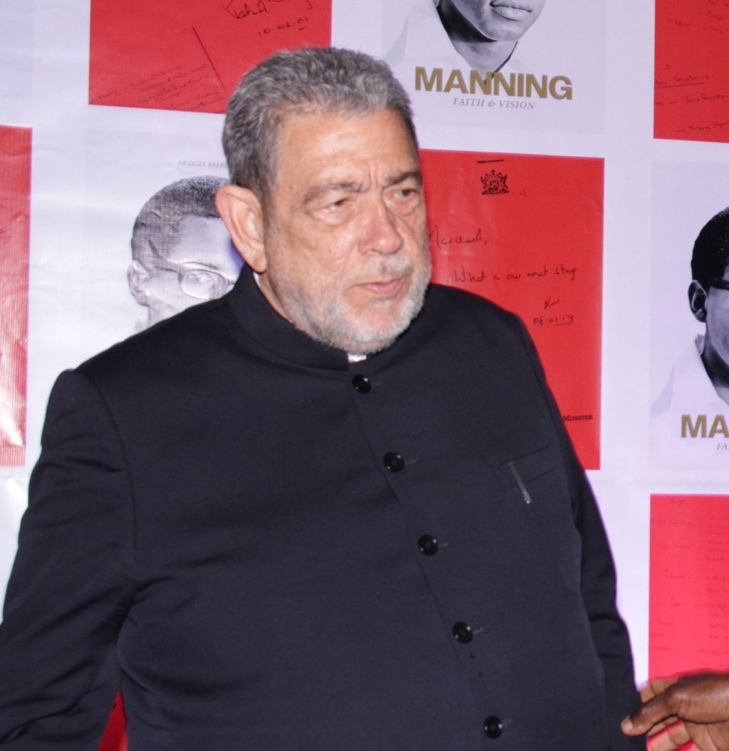 St Vincent and the Grenadines Prime Minister Dr Ralph Gonsalves 
