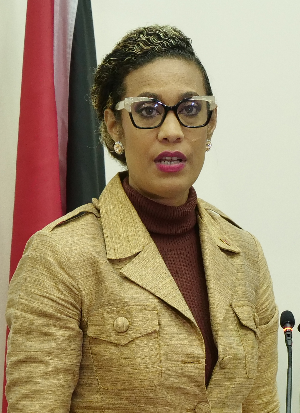 Minister of Rural Development and Local Government Khadijah Ameen 