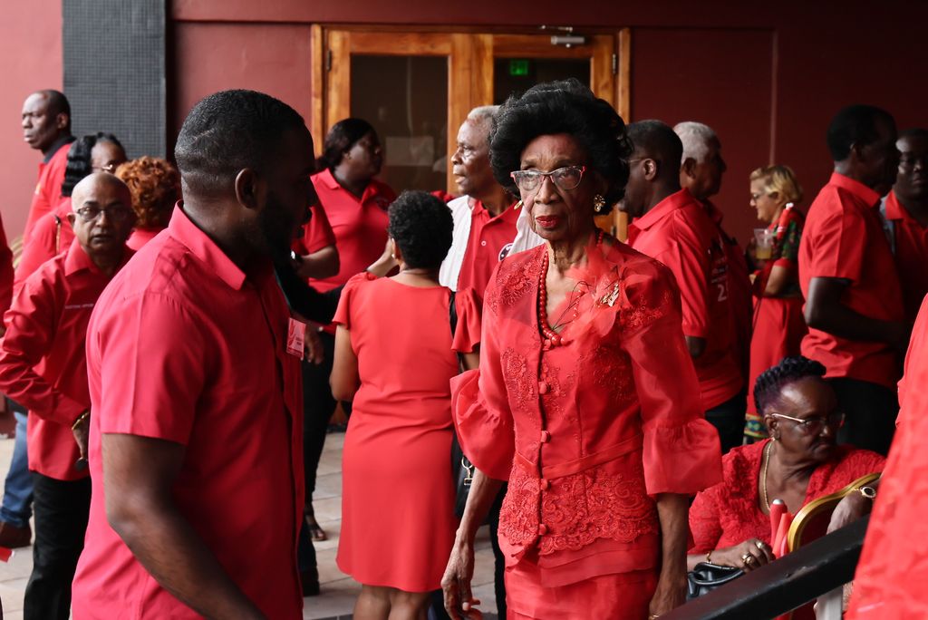 People’s National Movement (PNM) stalwart  Joan Yuille-Williams during a PNM special convention at City Hall, Port-of-Spain, in June.