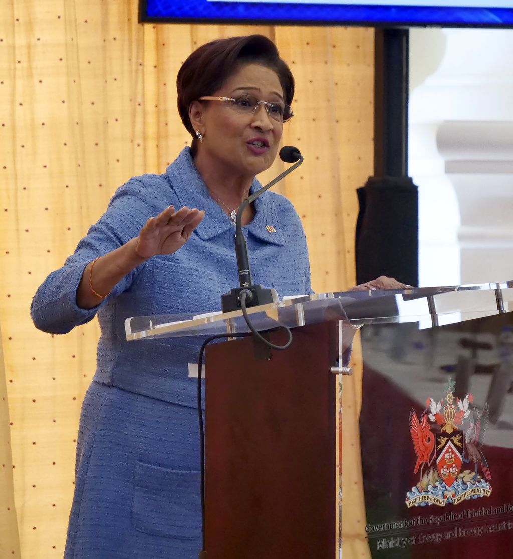 Prime Minister Kamla Persad-Bissessar