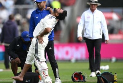 Rishabh Pant fractured his left foot in the fourth Test against England.