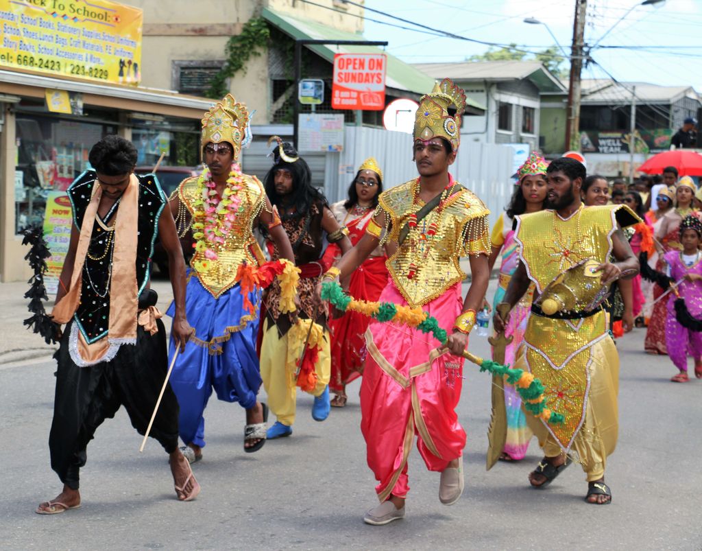 Ramleela street parade - Trinidad Guardian